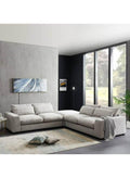 كنبة زاوية 85x85x270x300 سم - اوف وابت