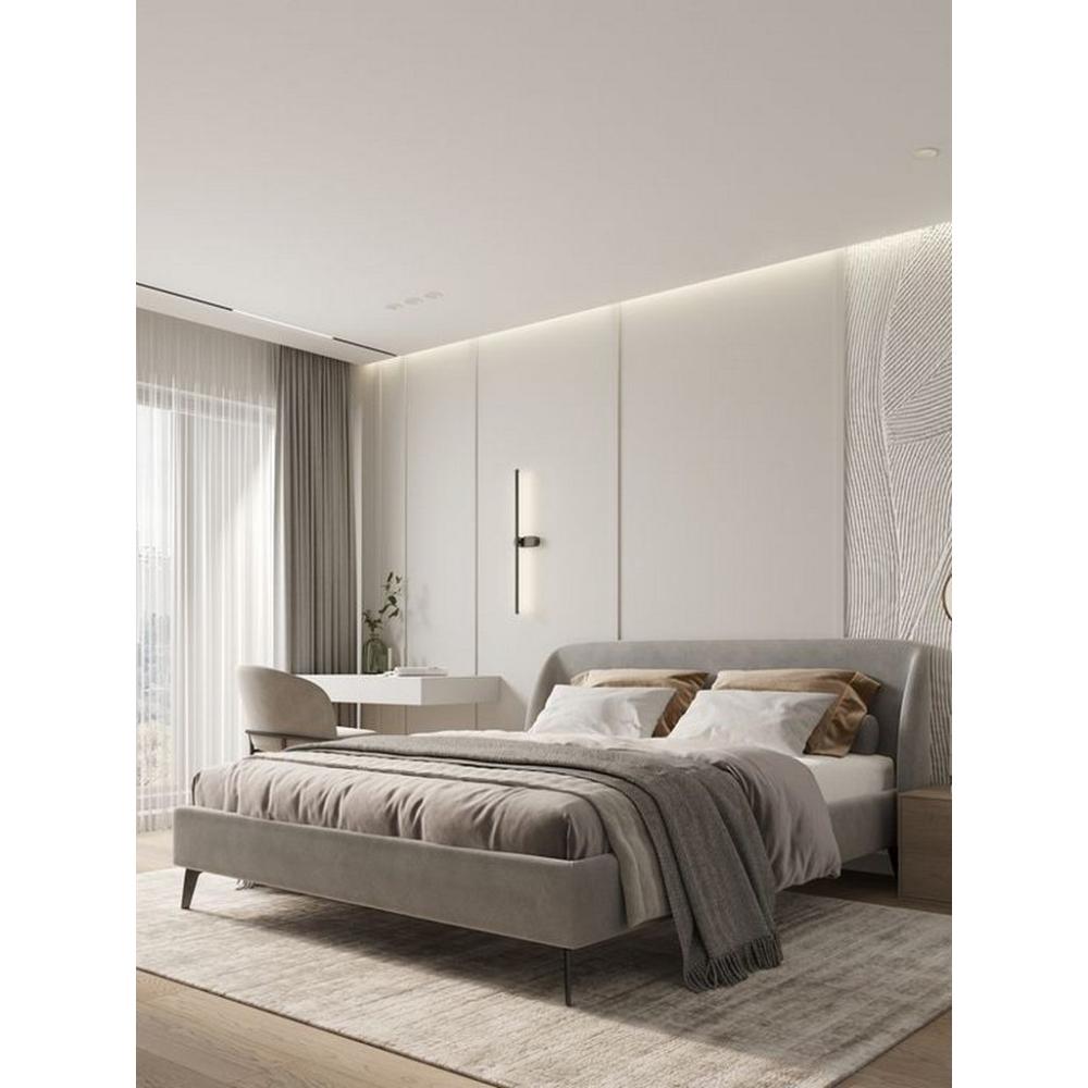 سرير, متعدد المقاسات رمادي - BA-SA111-227
