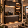 كوفي كورنر مونت ڤاليرا – وحدة قهوة متكاملة بتصميم خشبي فاخر - Home House