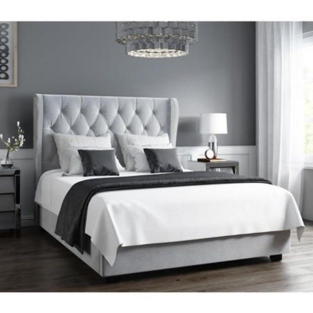 سرير, متعدد المقاسات رمادي - BA-SA111-203