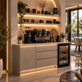 كوفي كورنر أروما ڤولت – ركن قهوة مودرن بوحدة تخزين - Home House