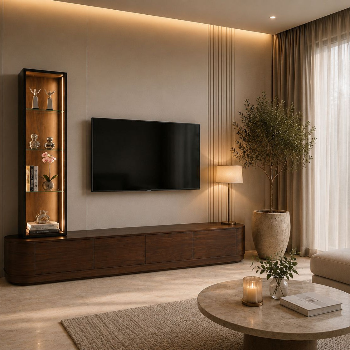 طاولة تلفاز مودرن