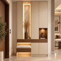 بانكيت مدخل ألينورا مع خزانة ومرايا بتصميم متكامل - Home House